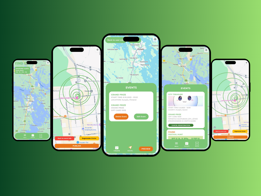 Find It — Real-World Treasure Hunt App