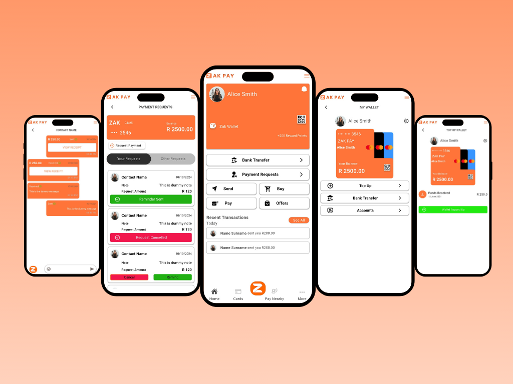 ZakPay — Smart Payments & Digital Wallet App