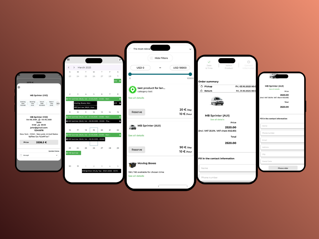 Rent A Car — Vehicle Booking & Management App