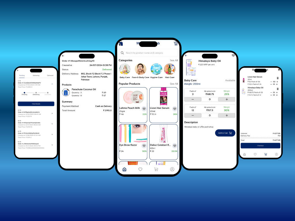Wholesale Hub — B2B & Retail Shopping App